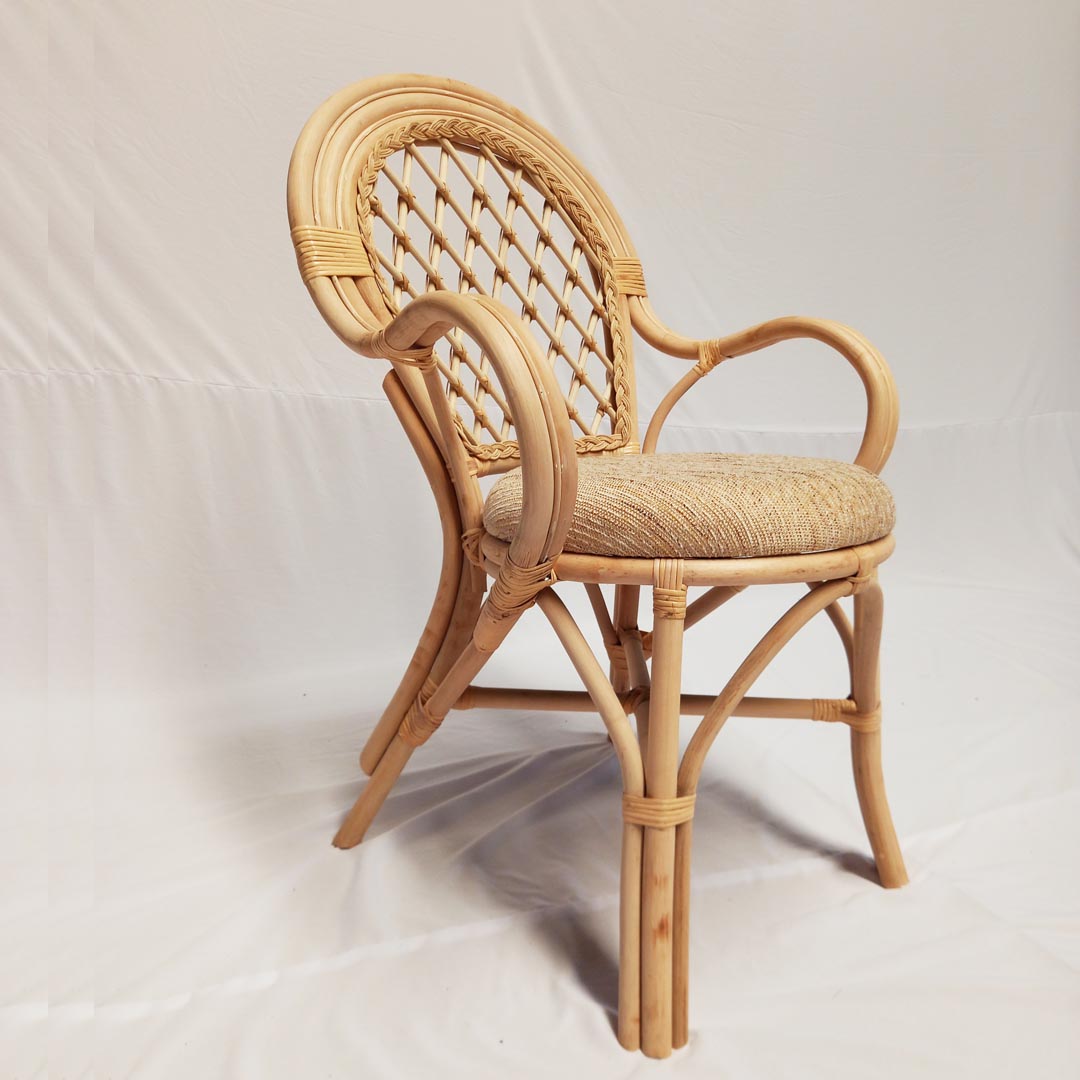 Kursi Rotan Natural Tipe Banten