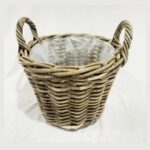 Keranjang Rotan Natural Tanaman Tipe Gorontalo