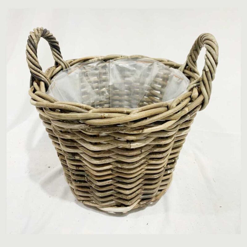 Keranjang Rotan Natural Tanaman Tipe Gorontalo