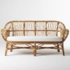 kursi rotan sofa natural klasik
