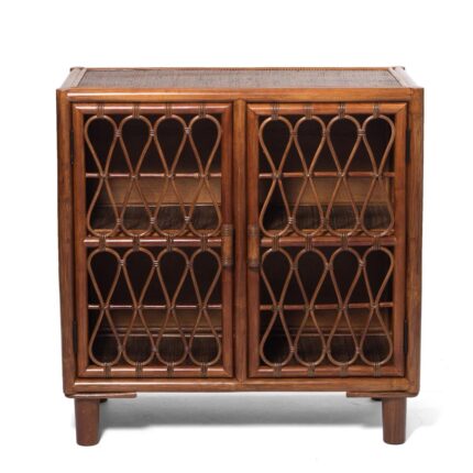 bufet-rotan-alami-mewah