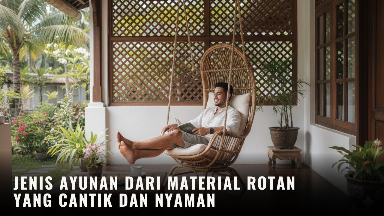 Jenis Ayunan dari Material Rotan yang Cantik dan Nyaman