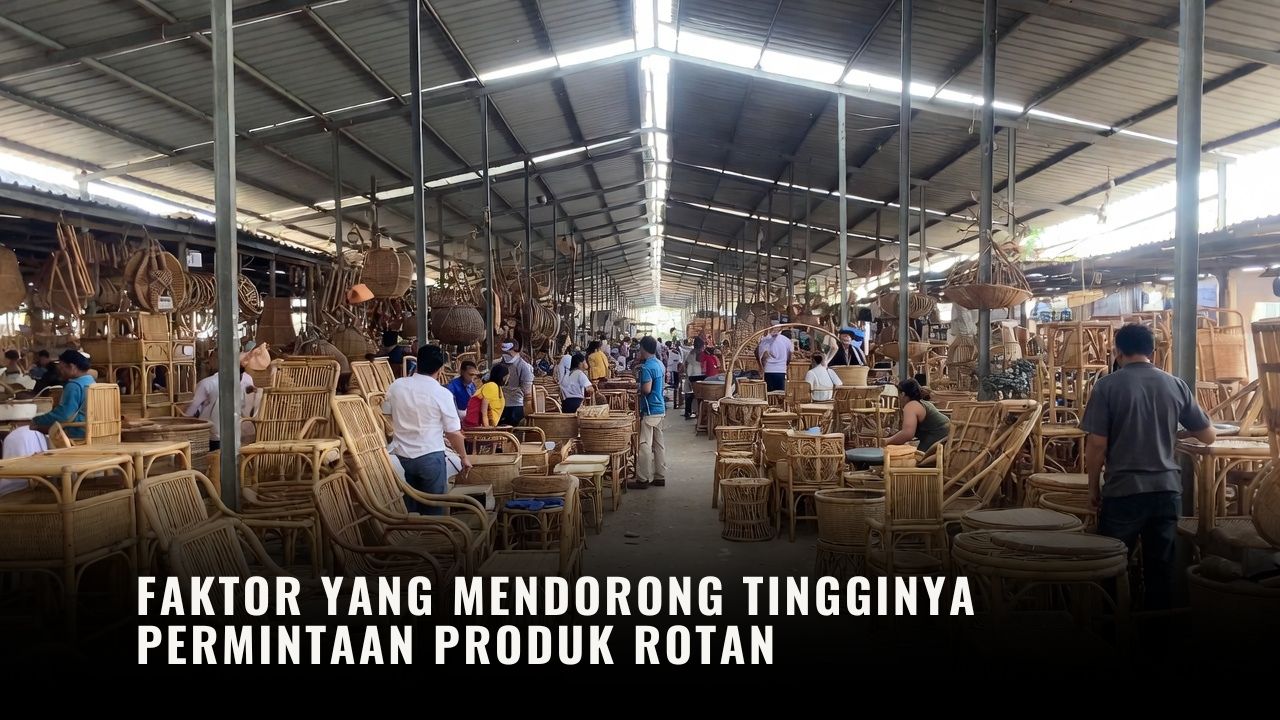 Faktor yang Mendorong Tingginya Permintaan Produk Rotan