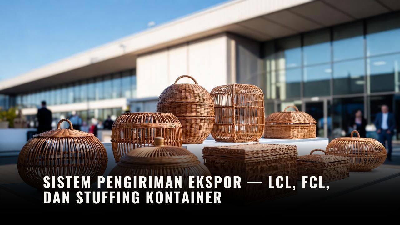 Sistem Pengiriman Ekspor — LCL, FCL, dan Stuffing Kontainer
